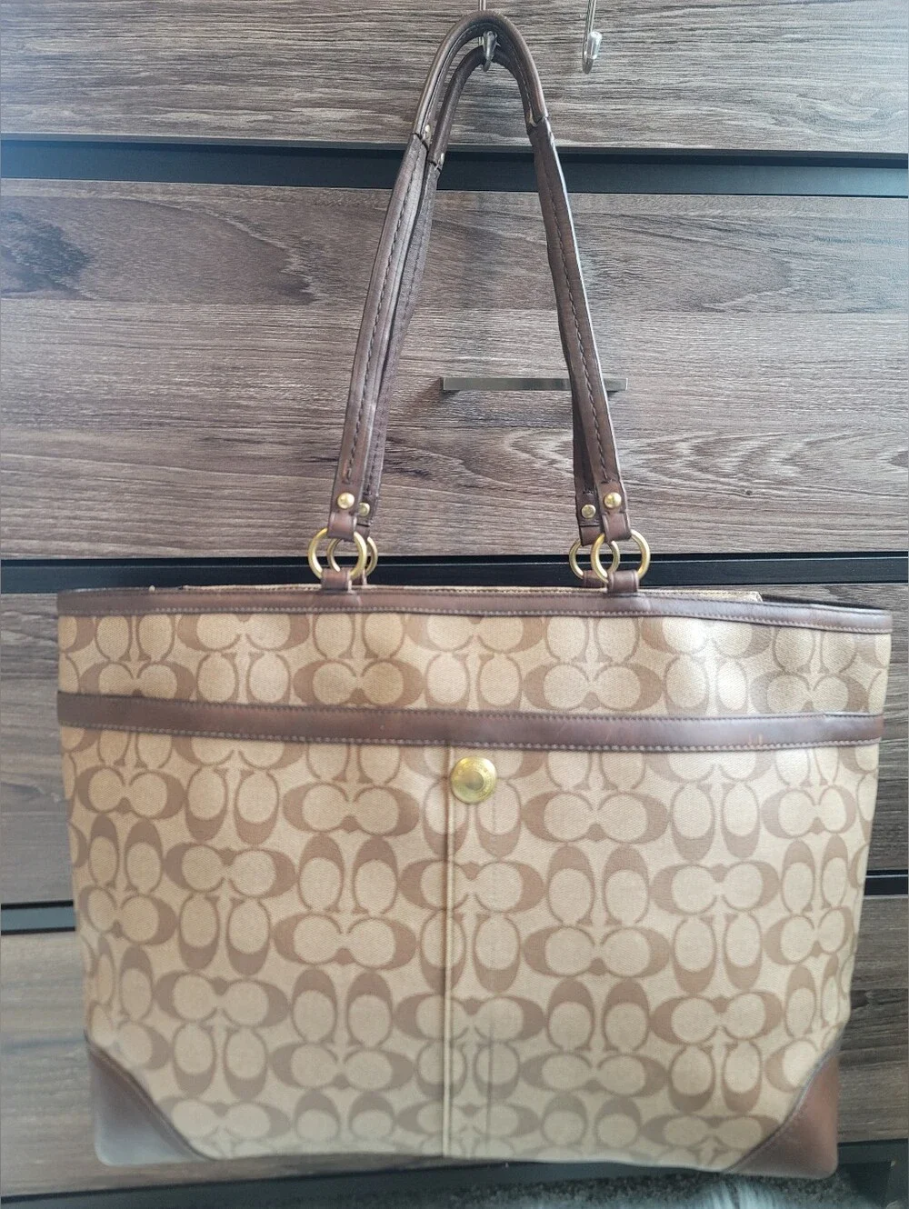 Coach diaper bag